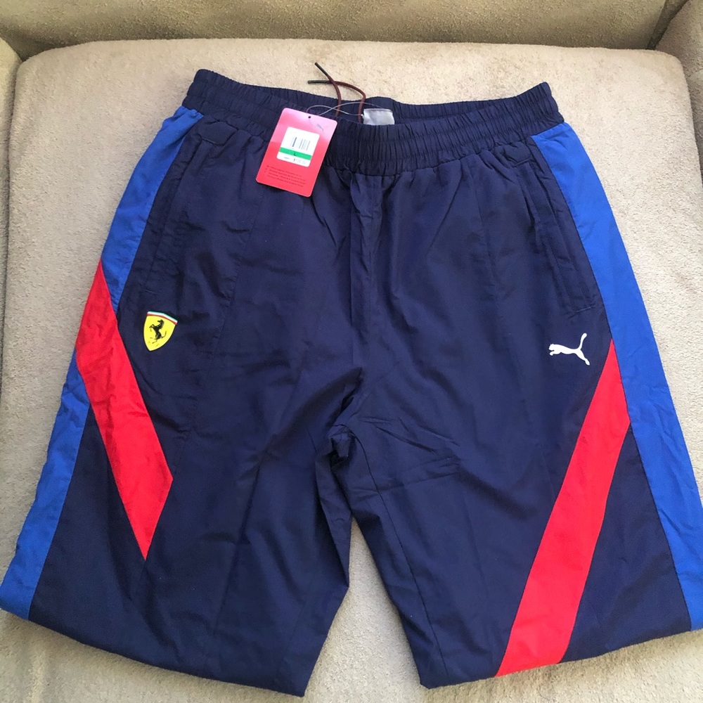 Puma Scudiera Ferrari Street Woven Pants Size L